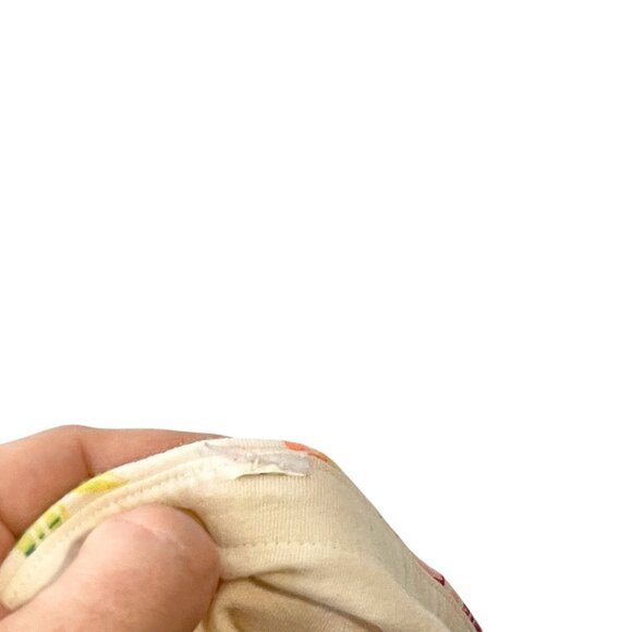 No Boundaries Rainbow Floral Hawaiian Tube Top Tank Strapless Shelf Bra XL - Picture 4 of 4